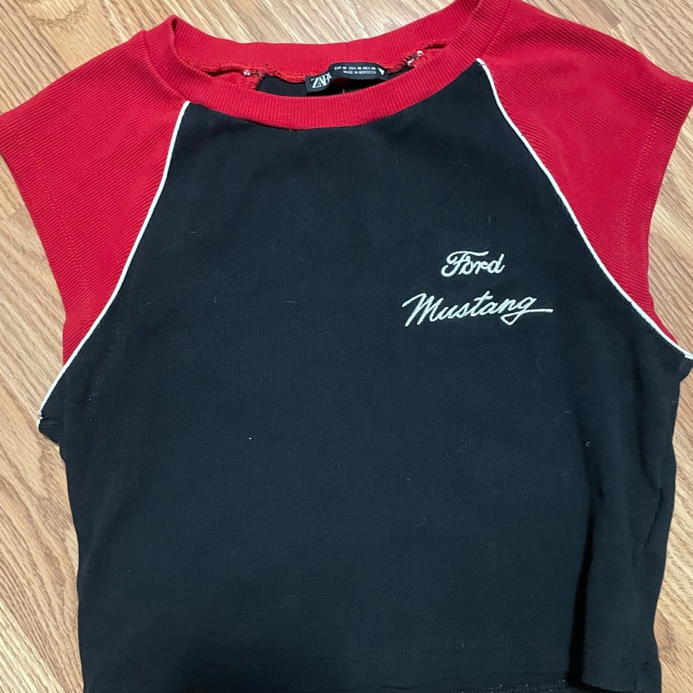 Zara Ford Mustang Crop Top